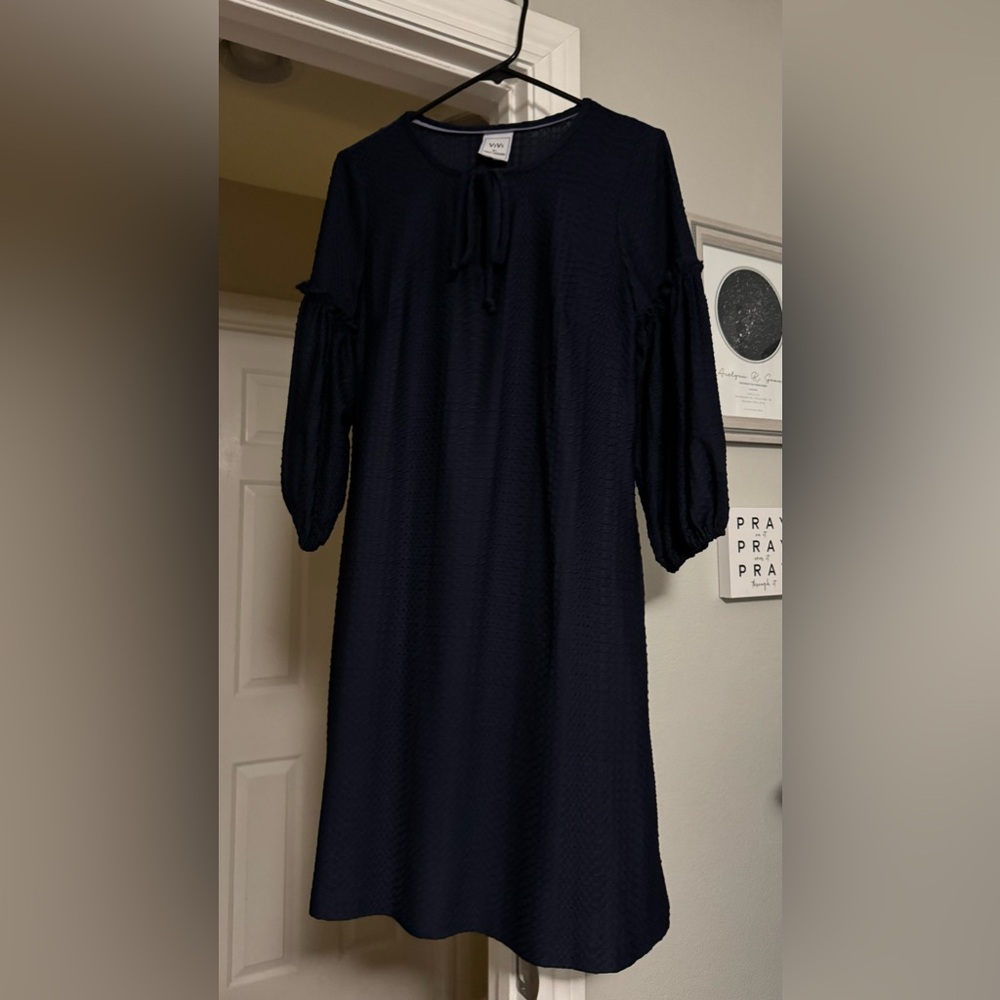 Blue dress